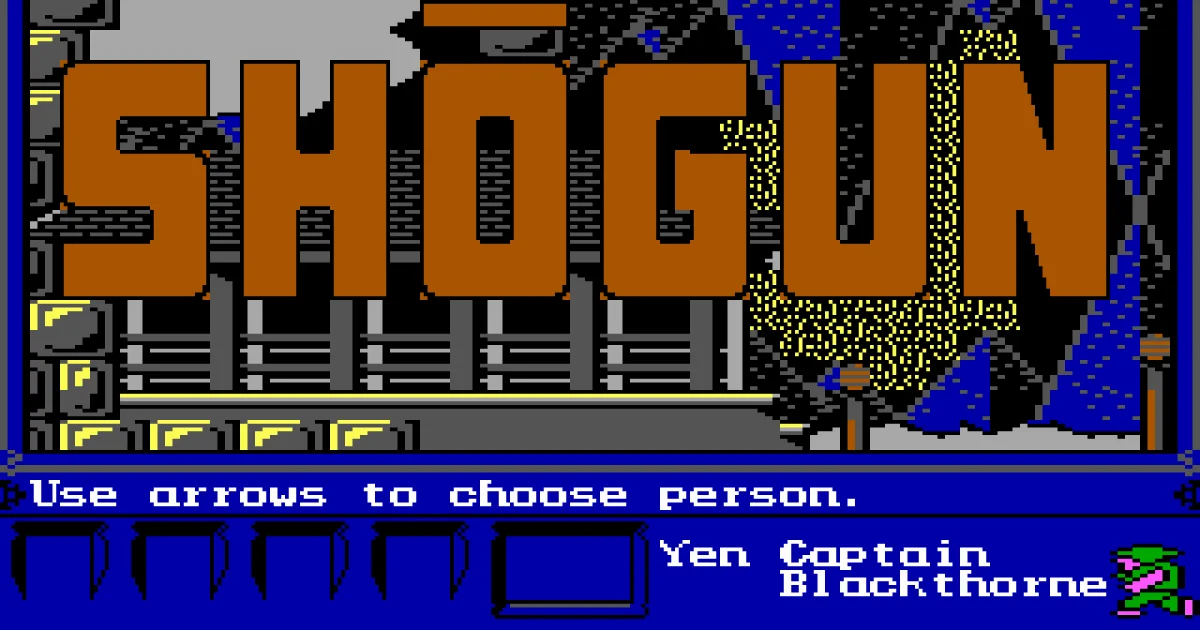 James Clavell's Shogun cover art