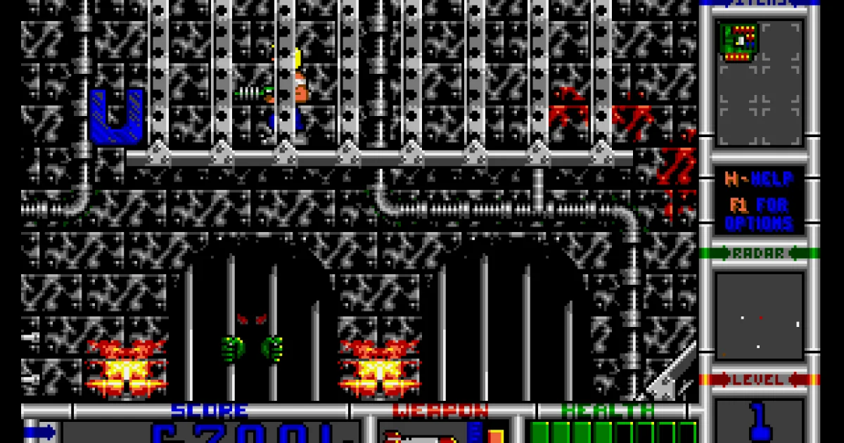Duke Nukem II cover art