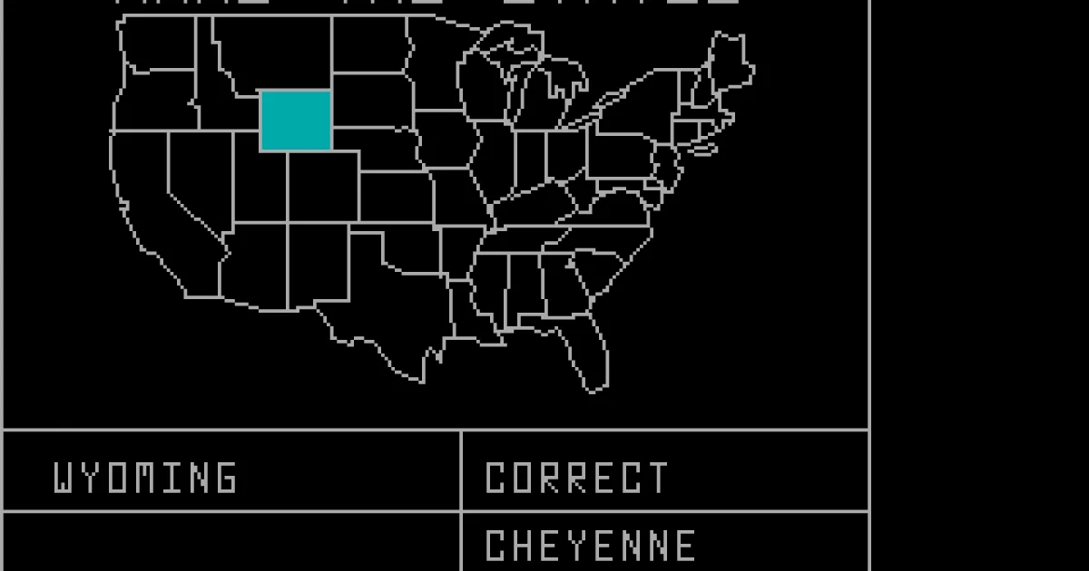 States and Capitals cover art
