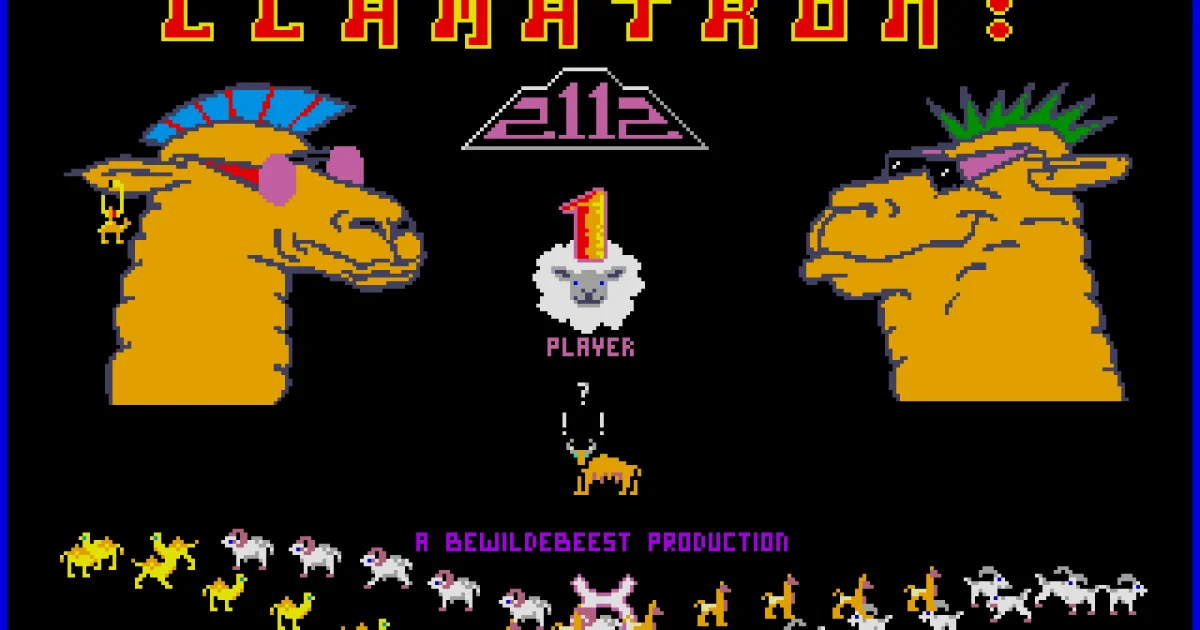 Llamatron: 2112 cover art