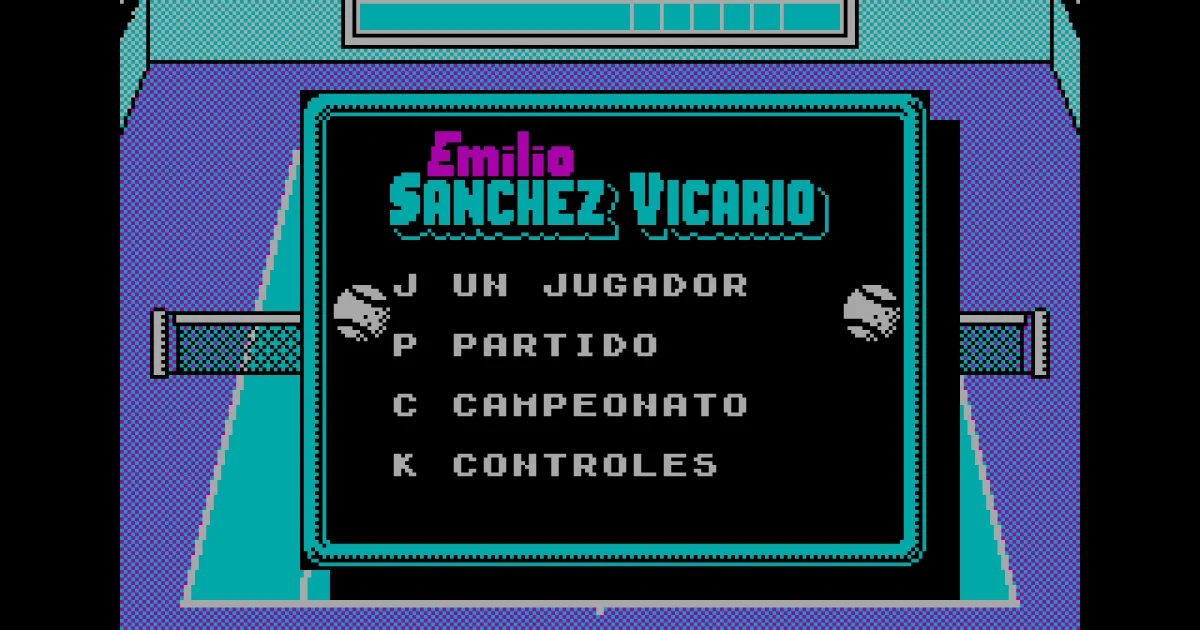 Emilio Sanchez Vicario Grand Slam cover art