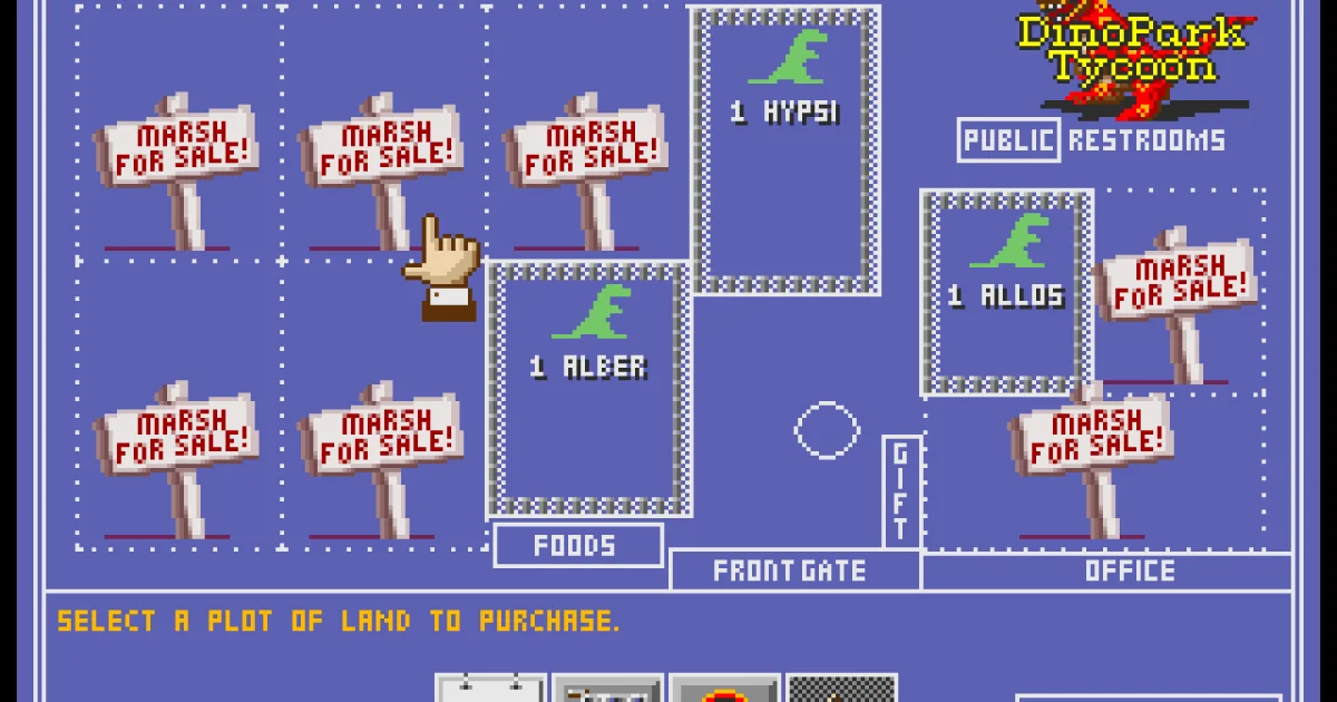 DinoPark Tycoon cover art