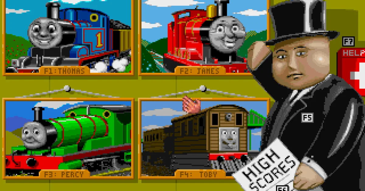 Thomas the Tank Engine & Friends Pinball cover art