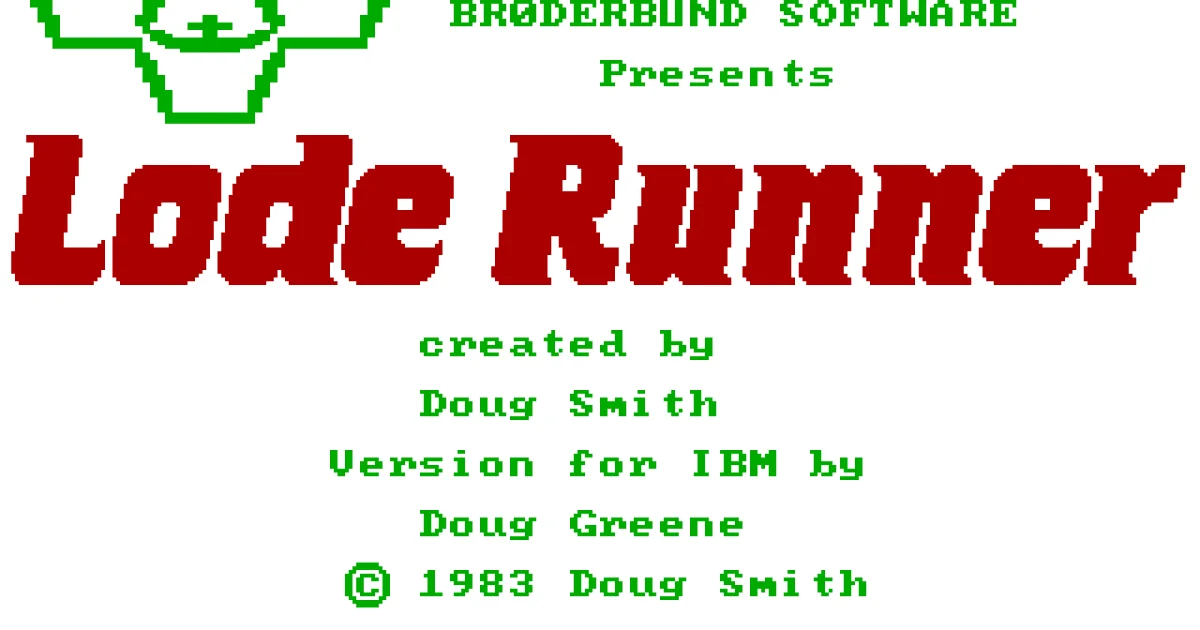 Lode Runner cover art