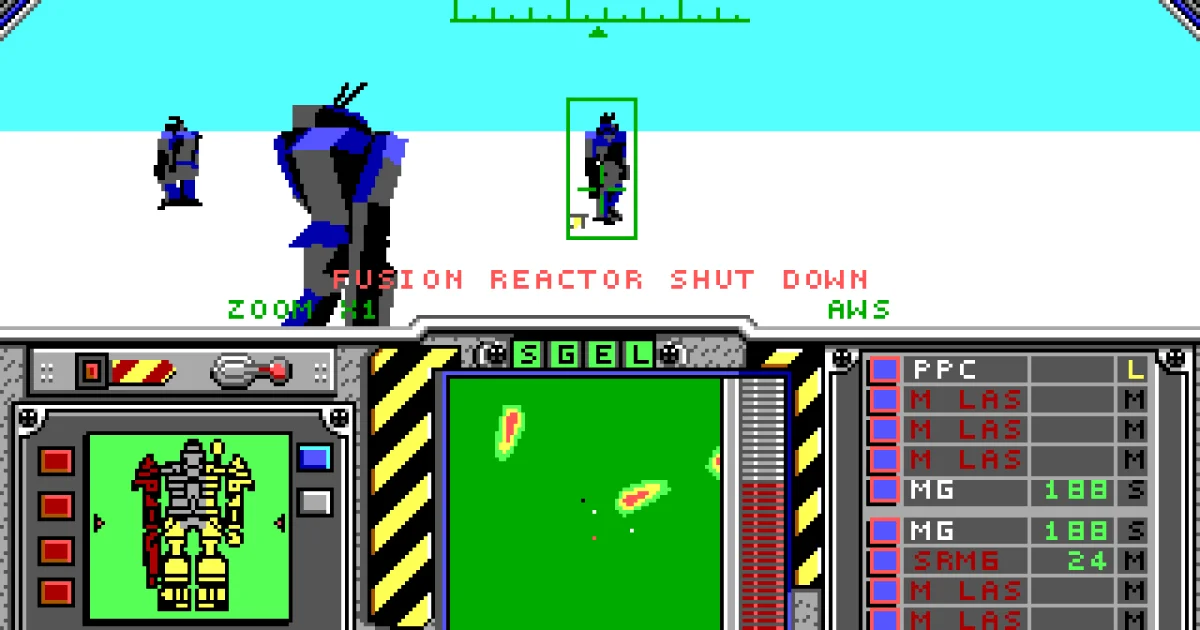 MechWarrior cover art