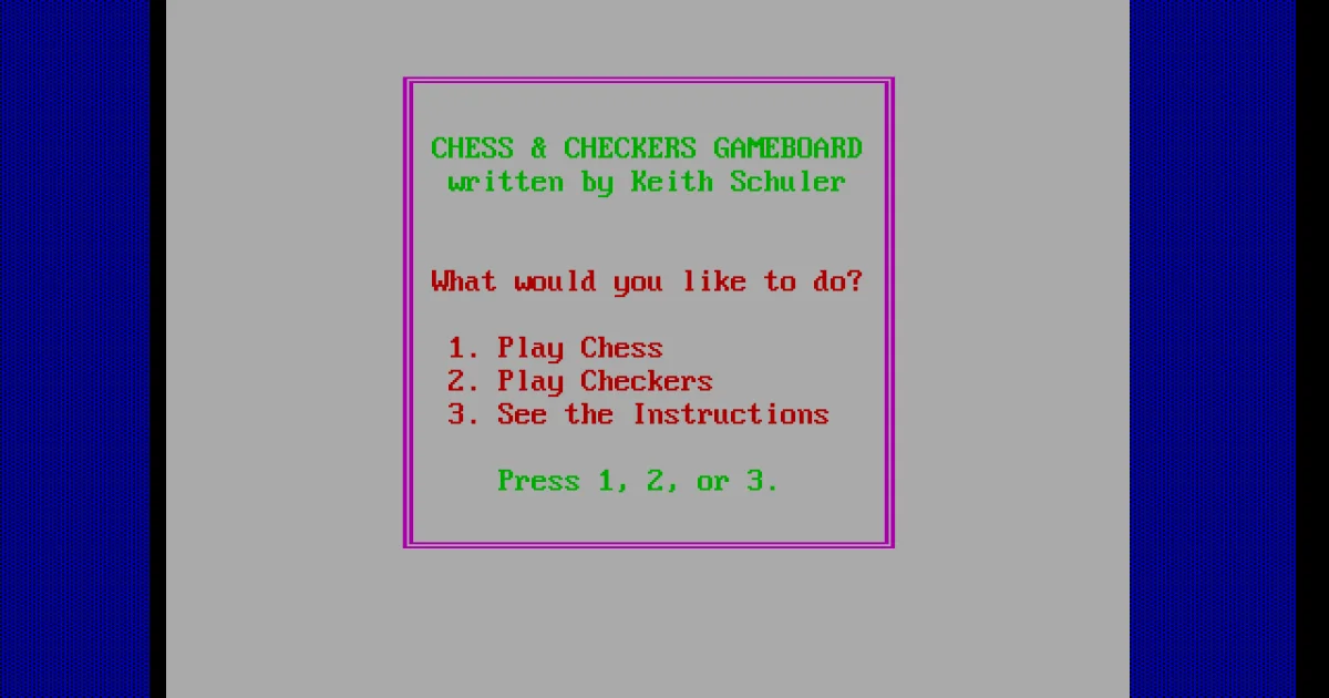 Chess & Checkers cover art