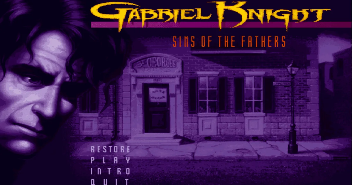 Gabriel Knight: Sins of the Fathers cover art