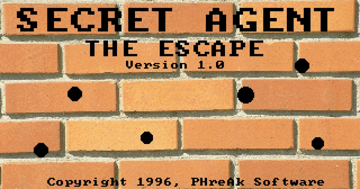 Secret Agent: The Escape cover art