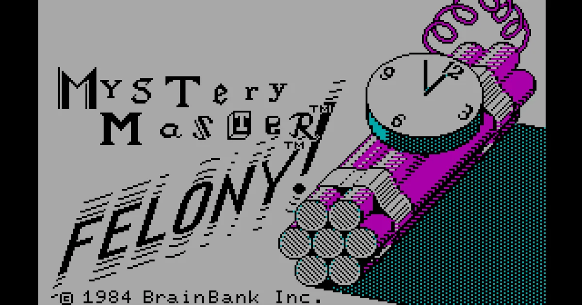 Mystery Master: Felony! cover art