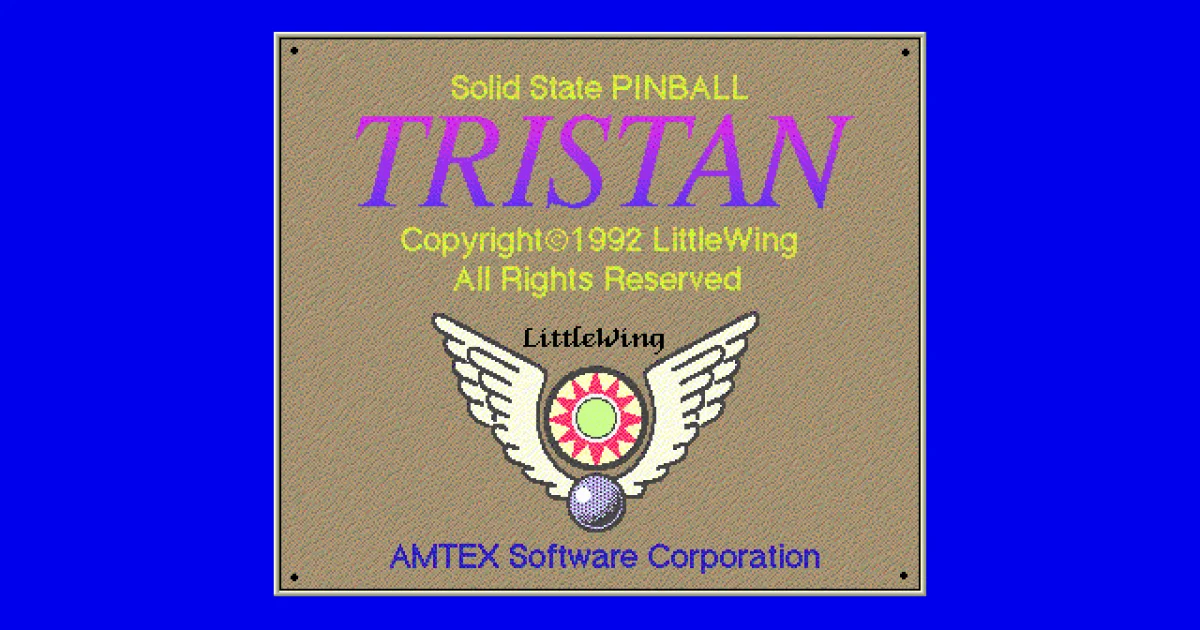 Solid State Pinball: Tristan cover art