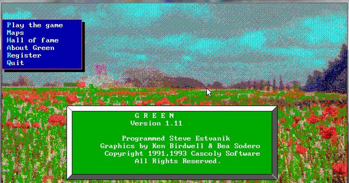 Green cover art