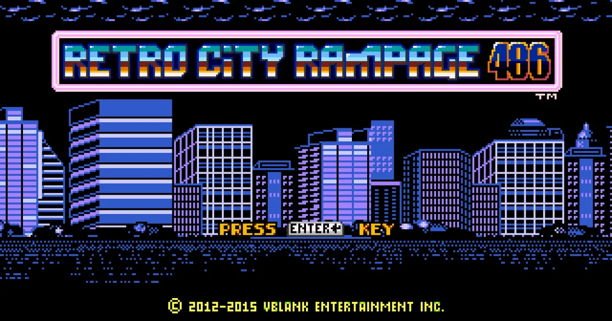 Retro City Rampage 486 cover art
