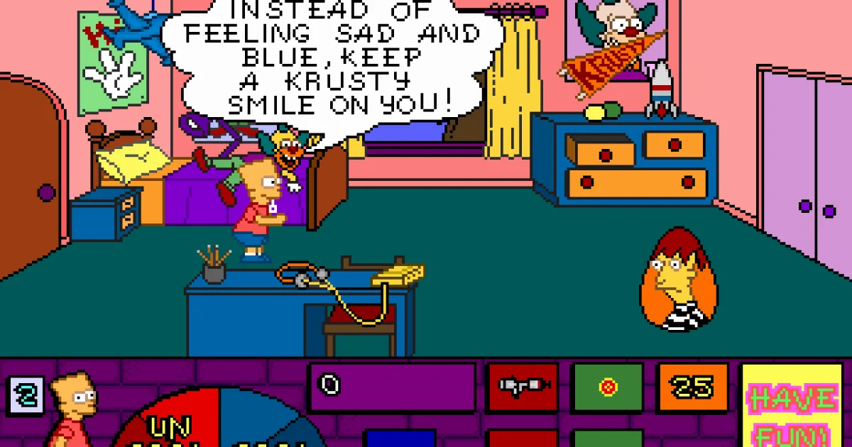 The Simpsons: Bart's House of Weirdness cover art