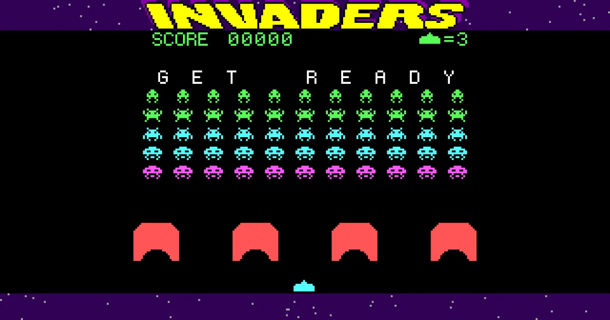 Space Invaders cover art