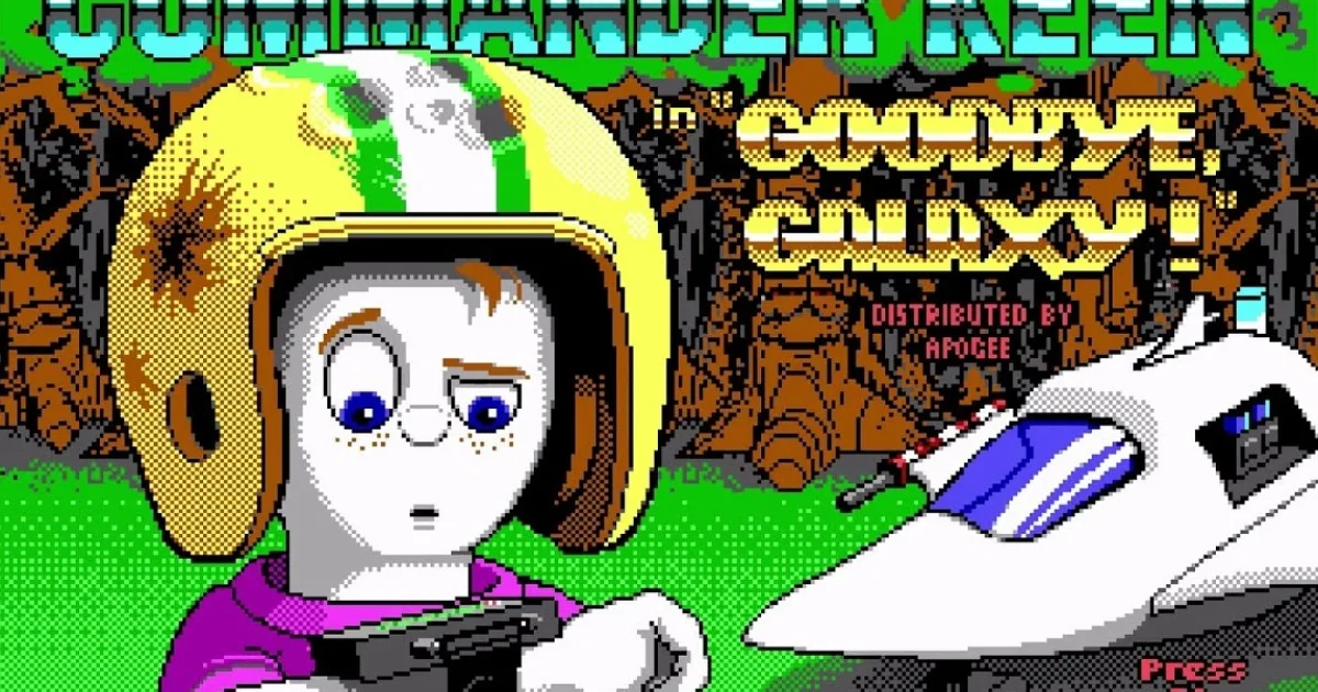 Commander Keen in Goodbye, Galaxy!: Episode IV - Secret of the Oracle cover art