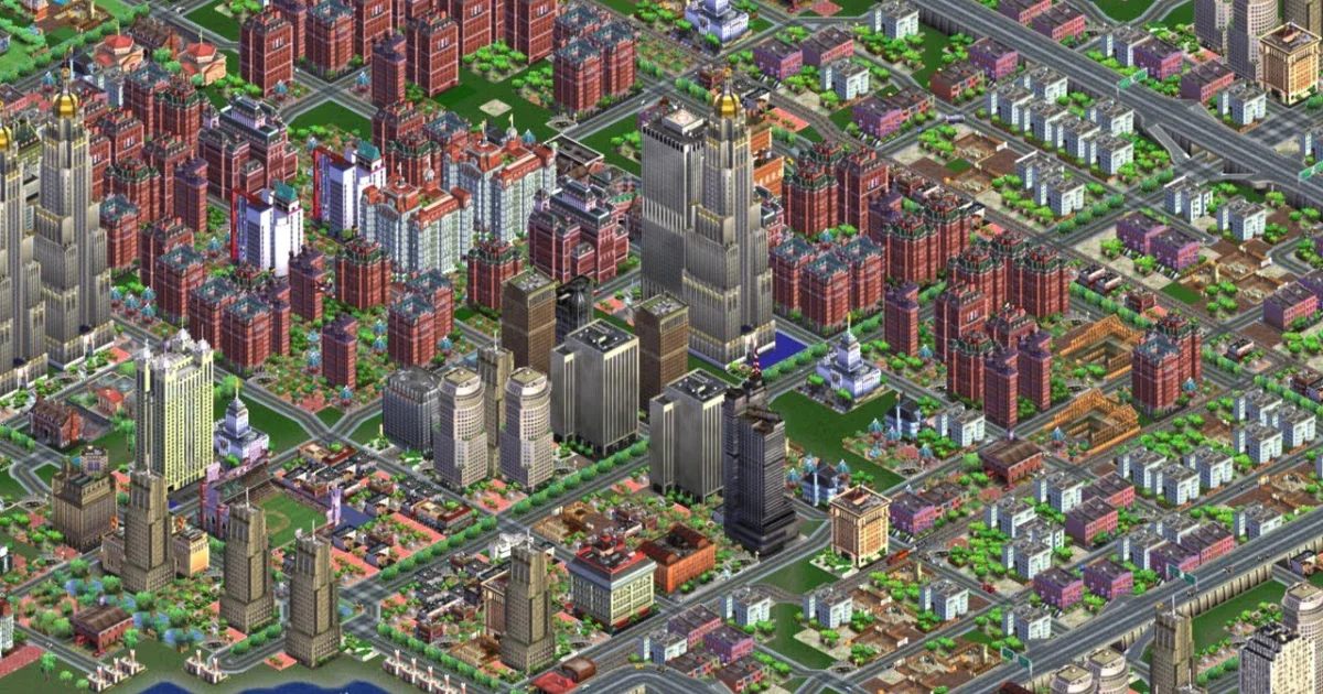 SimCity 3000 cover art