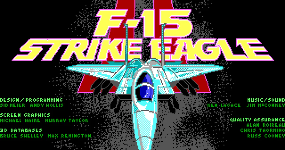 F-15 Strike Eagle II cover art