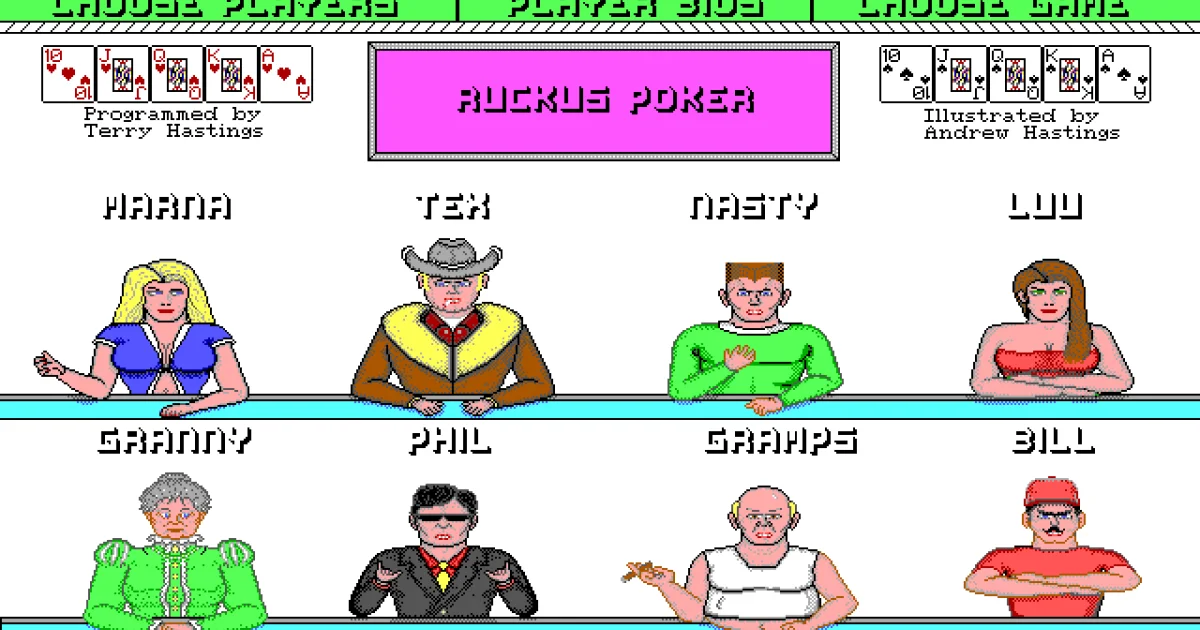 Ruckus Poker cover art