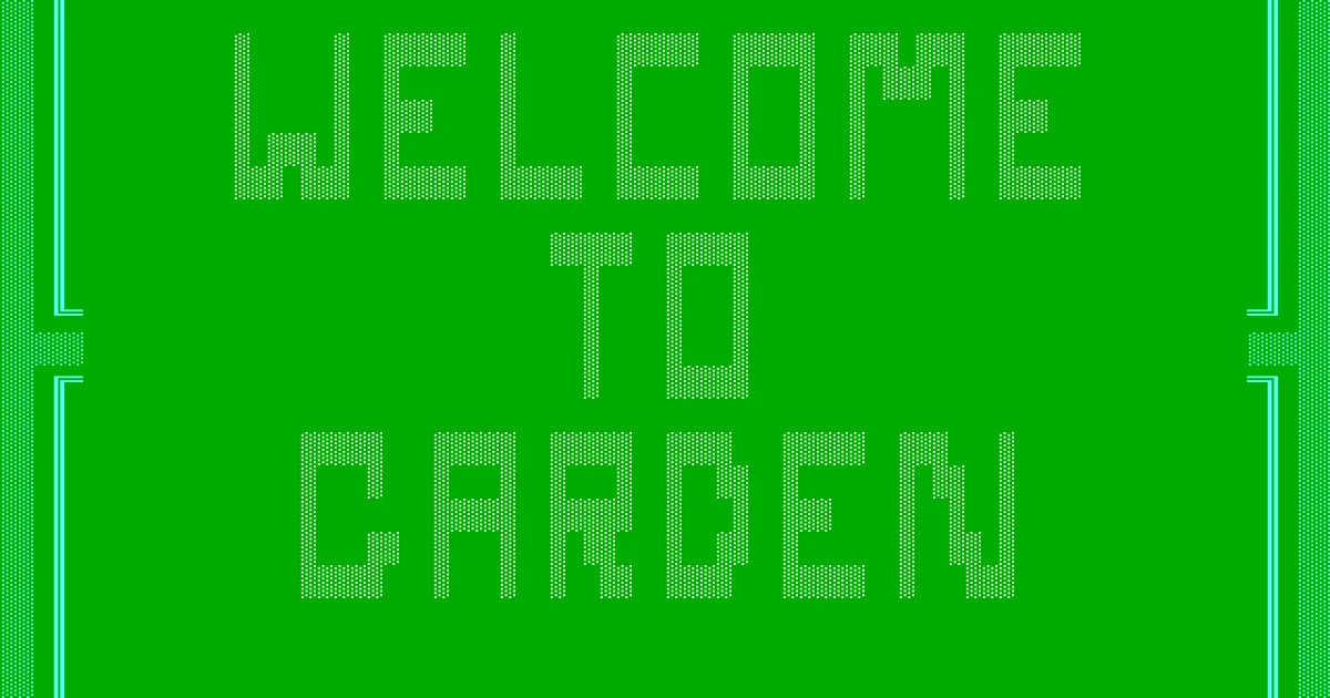 Garden cover art
