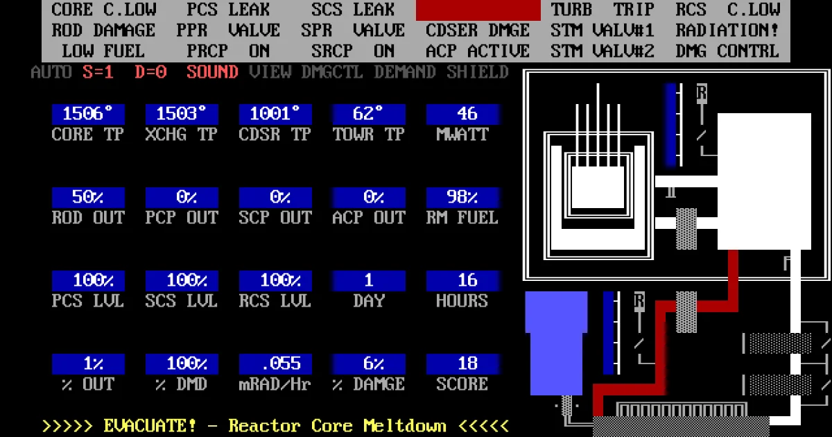 The Oakflat Nuclear Power Plant Simulator cover art