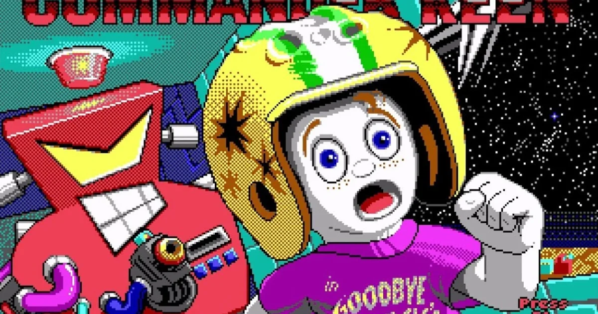 Commander Keen in Goodbye, Galaxy!: Episode V - The Armageddon Machine cover art