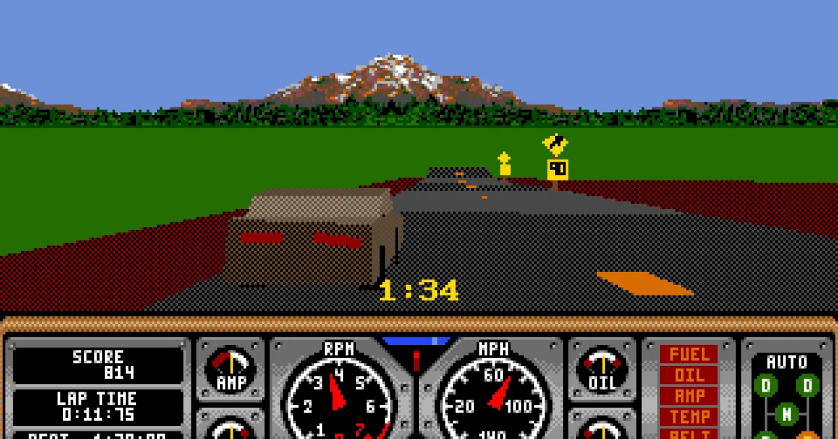 Hard Drivin' cover art