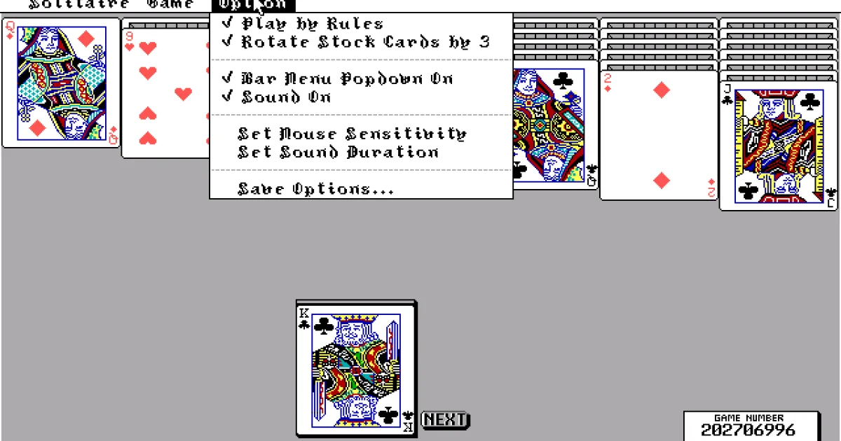 TEGL Klondike Solitaire cover art