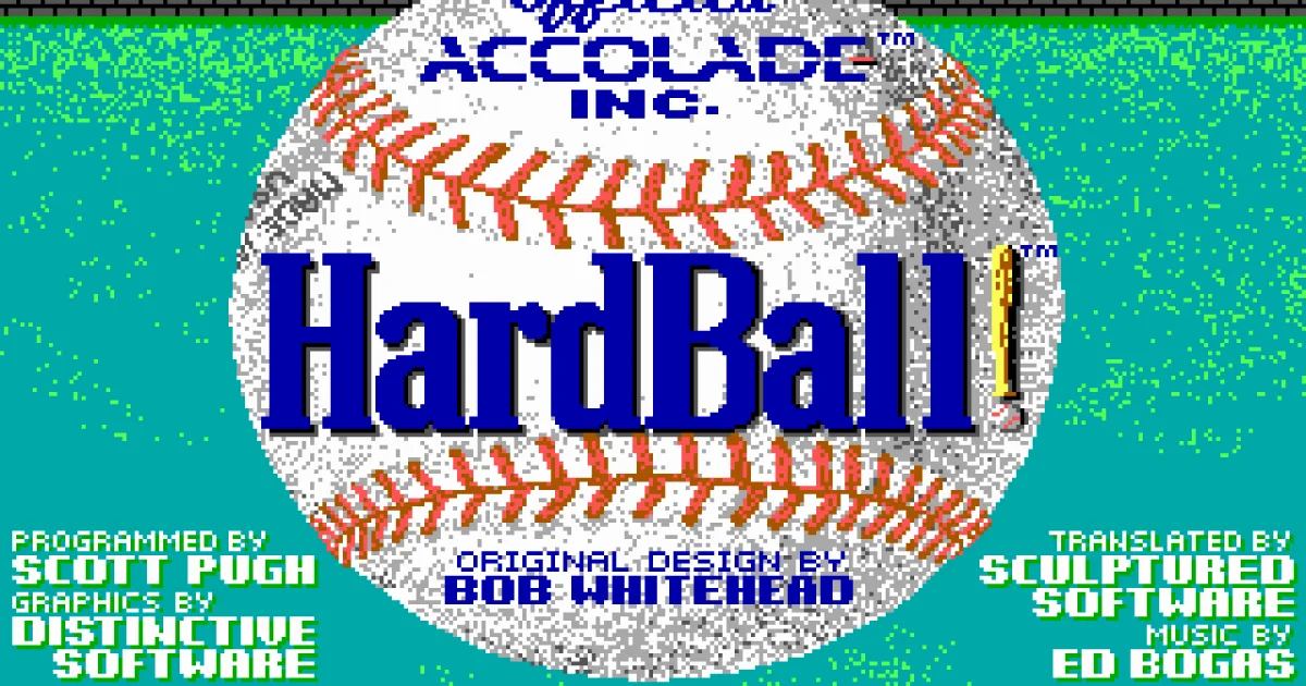HardBall! cover art