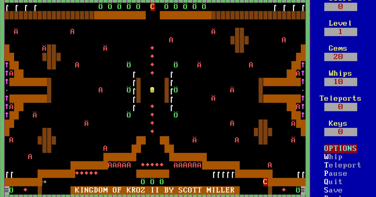 Kingdom of Kroz II cover art