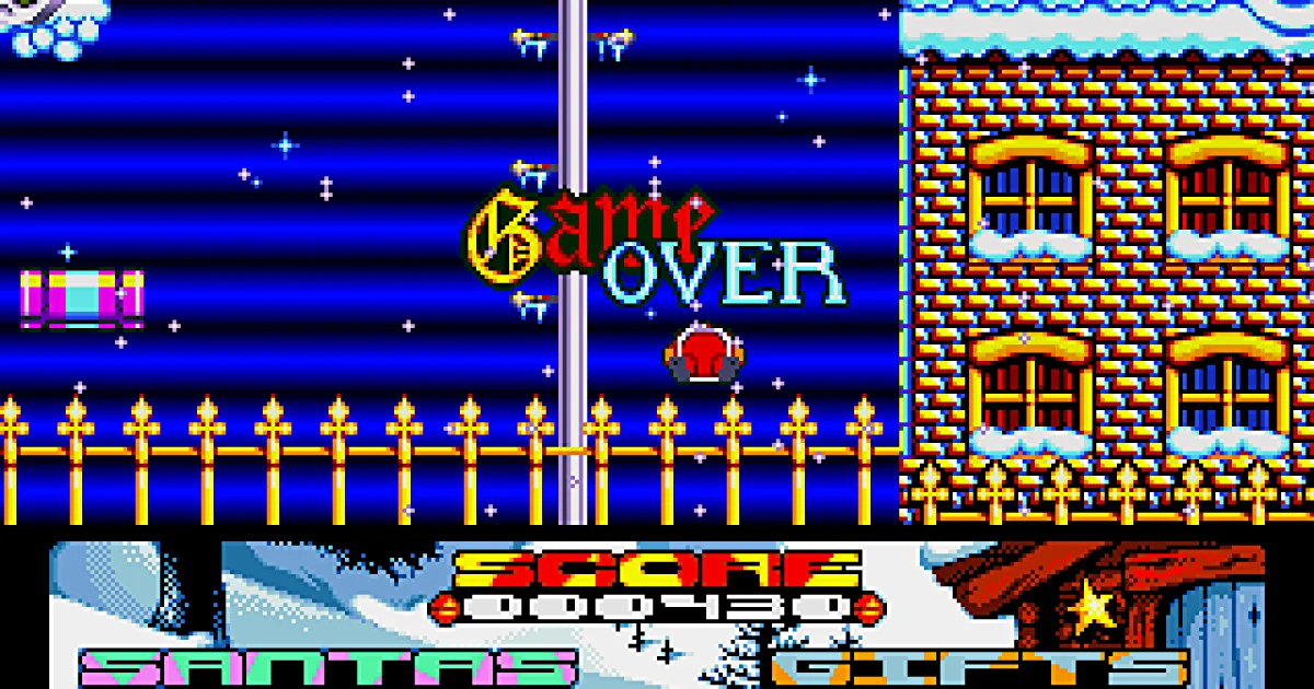 Santa's Xmas Caper cover art