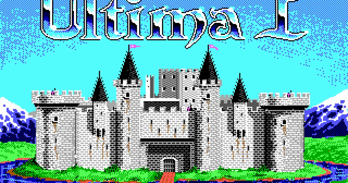 Ultima I: The First Age of Darkness cover art