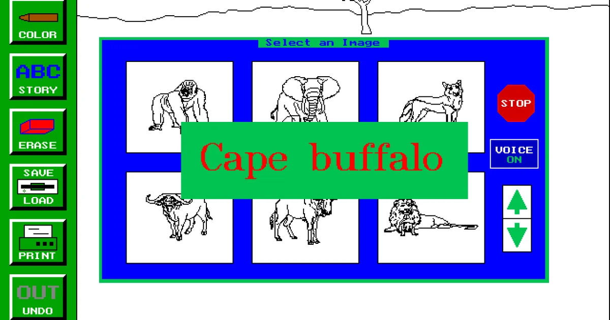 Bert's African Animals cover art