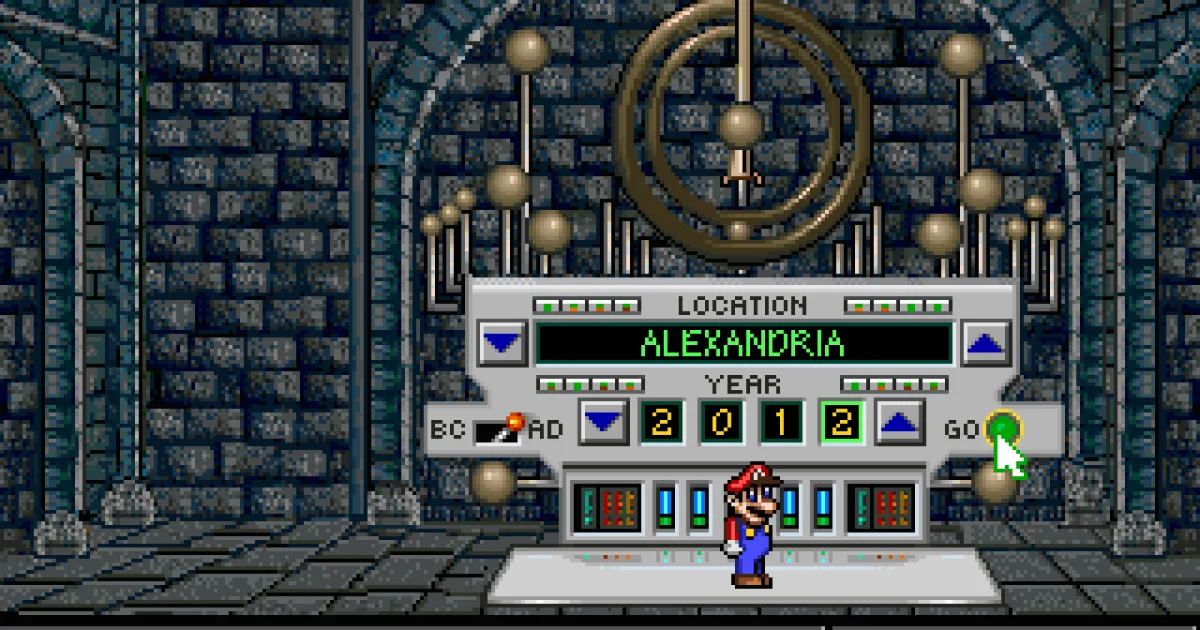 Mario's Time Machine cover art