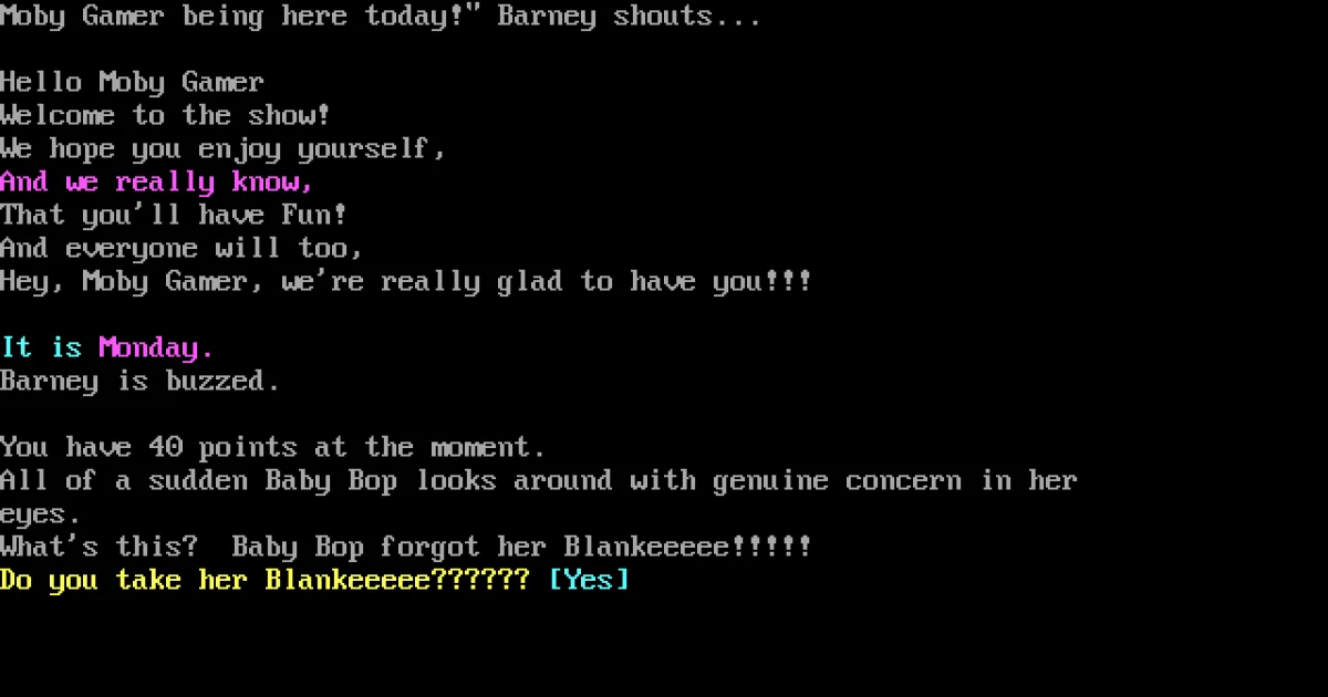 BarneySplat cover art