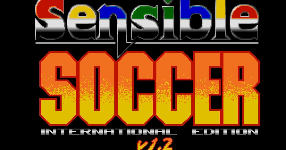 International Sensible Soccer cover art
