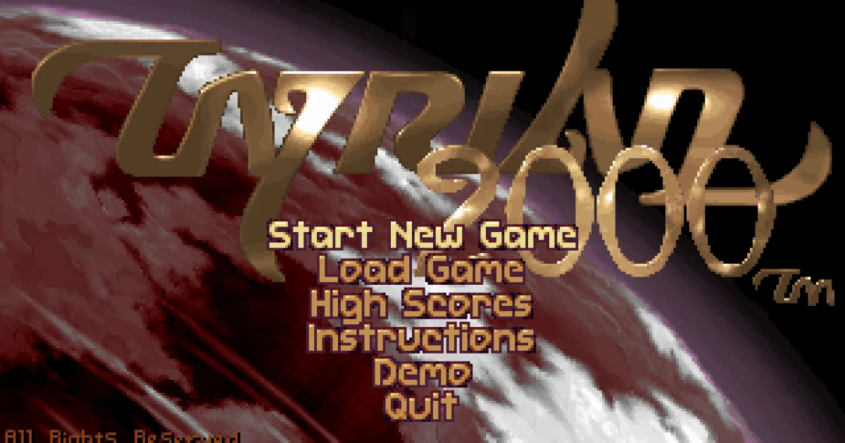 Tyrian 2000 cover art
