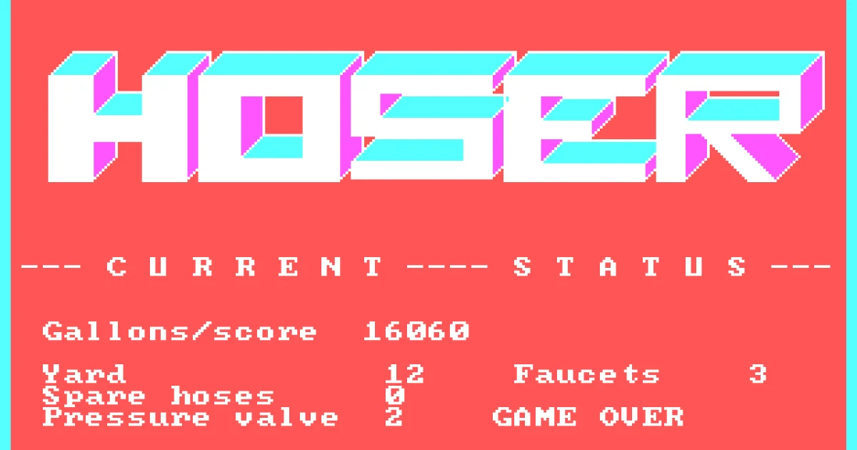 Hoser cover art