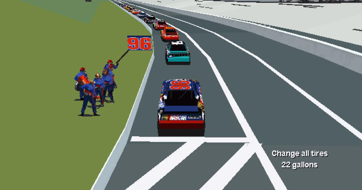 NASCAR Racing 2 cover art