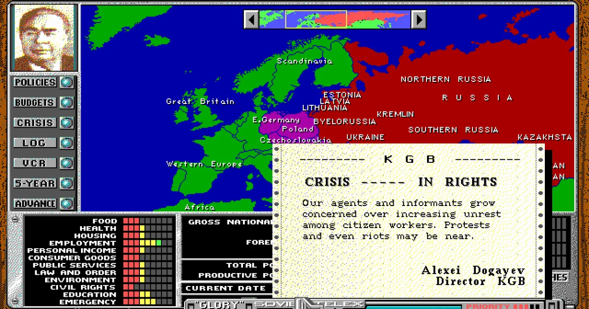 Crisis in the Kremlin cover art