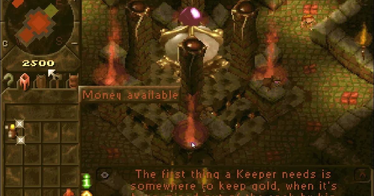 Dungeon Keeper cover art