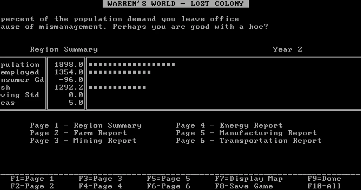 Warren's World: Lost Colony cover art