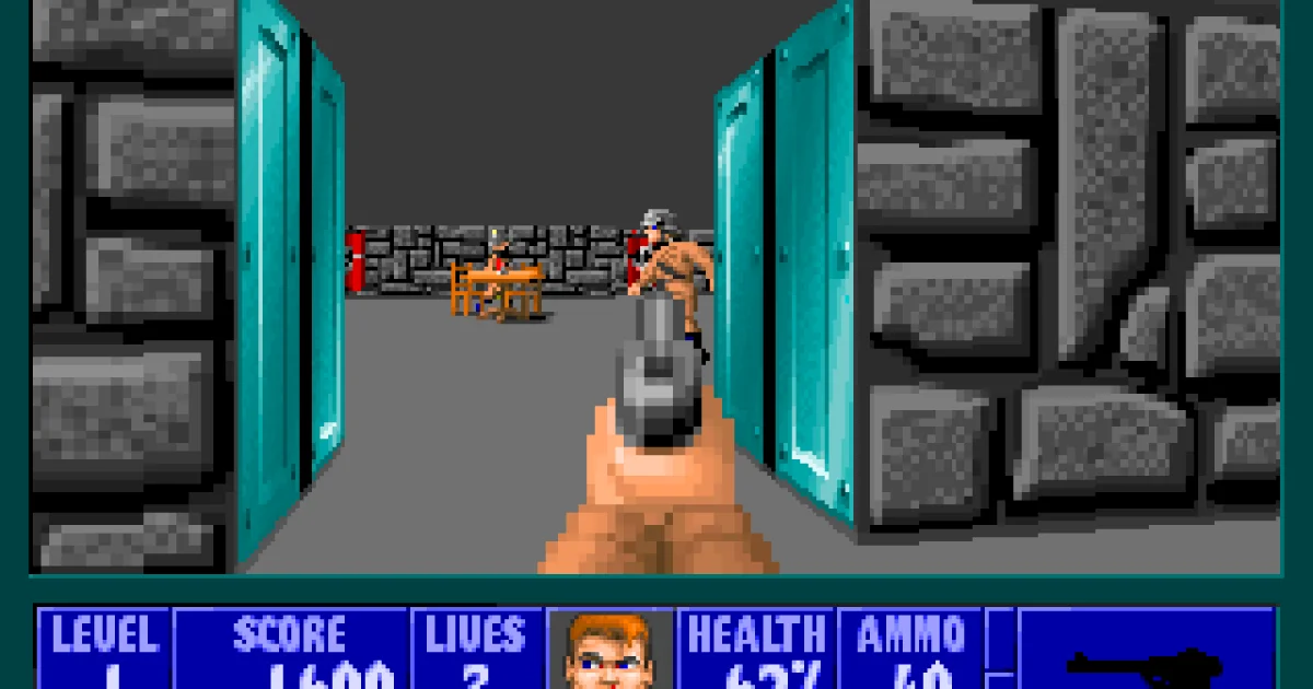 Wolfenstein 3D cover art