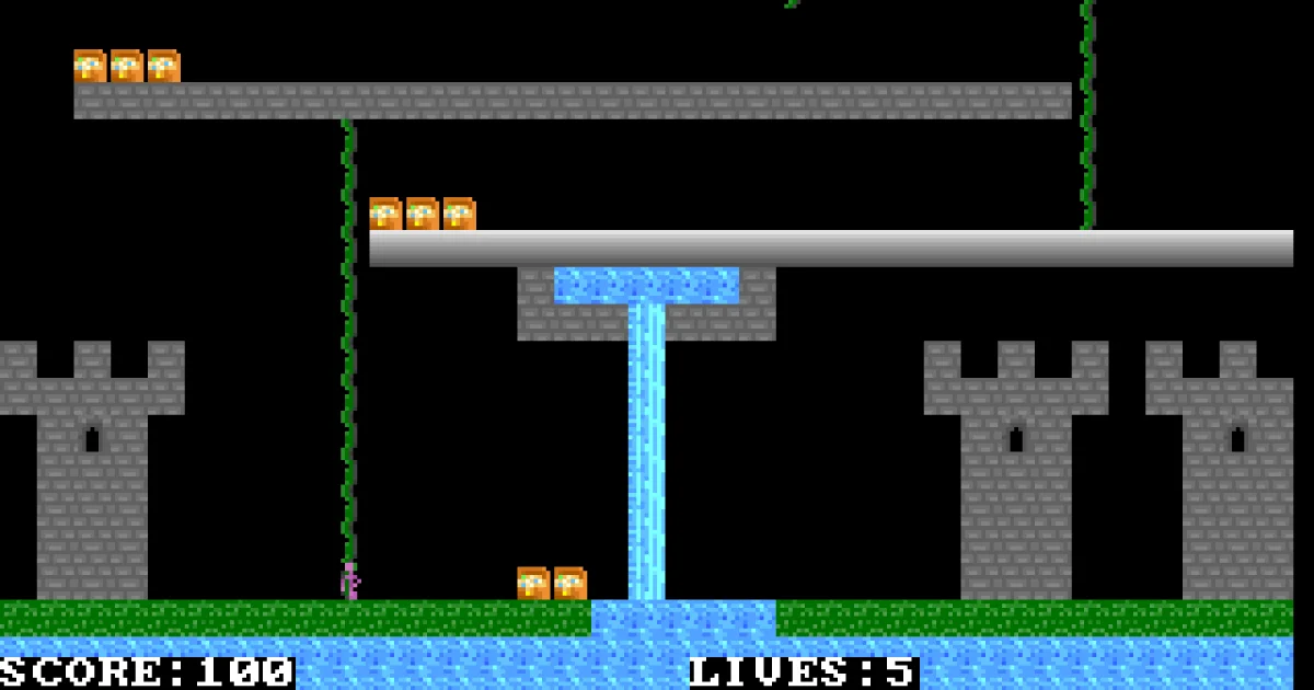 Lode Runner II: The Bungeling Strikes Back cover art