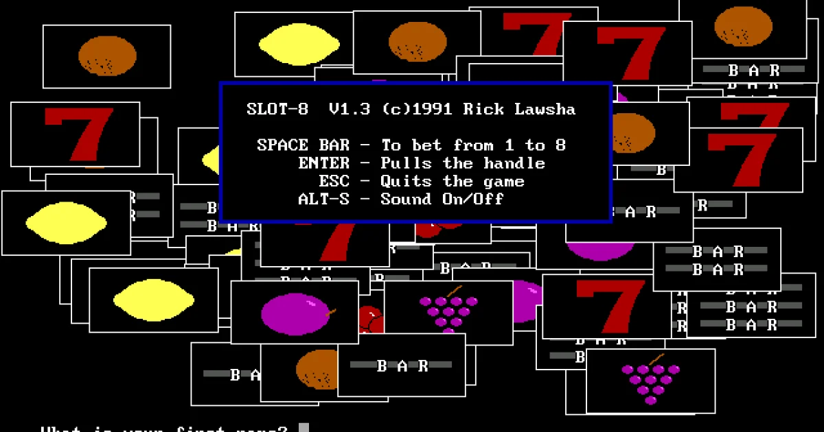 SLOT-8 cover art