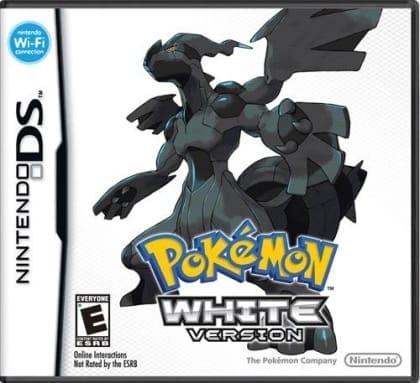 Pokémon White Version cover art
