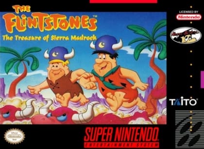 The Flintstones: The Treasure of Sierra Madrock cover art