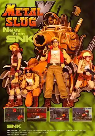 Metal Slug X cover art