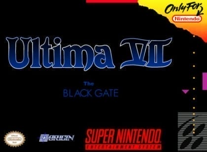 Ultima: The Black Gate cover art