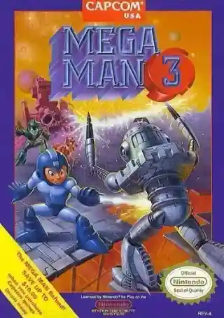 Mega Man 3 cover art