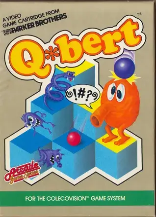 Q*bert cover art